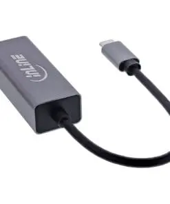 Alternative view of InLine® USB 3.2 Netzwerkadapter Kabel, USB-C zu RJ45 Gigabit Netzwerk