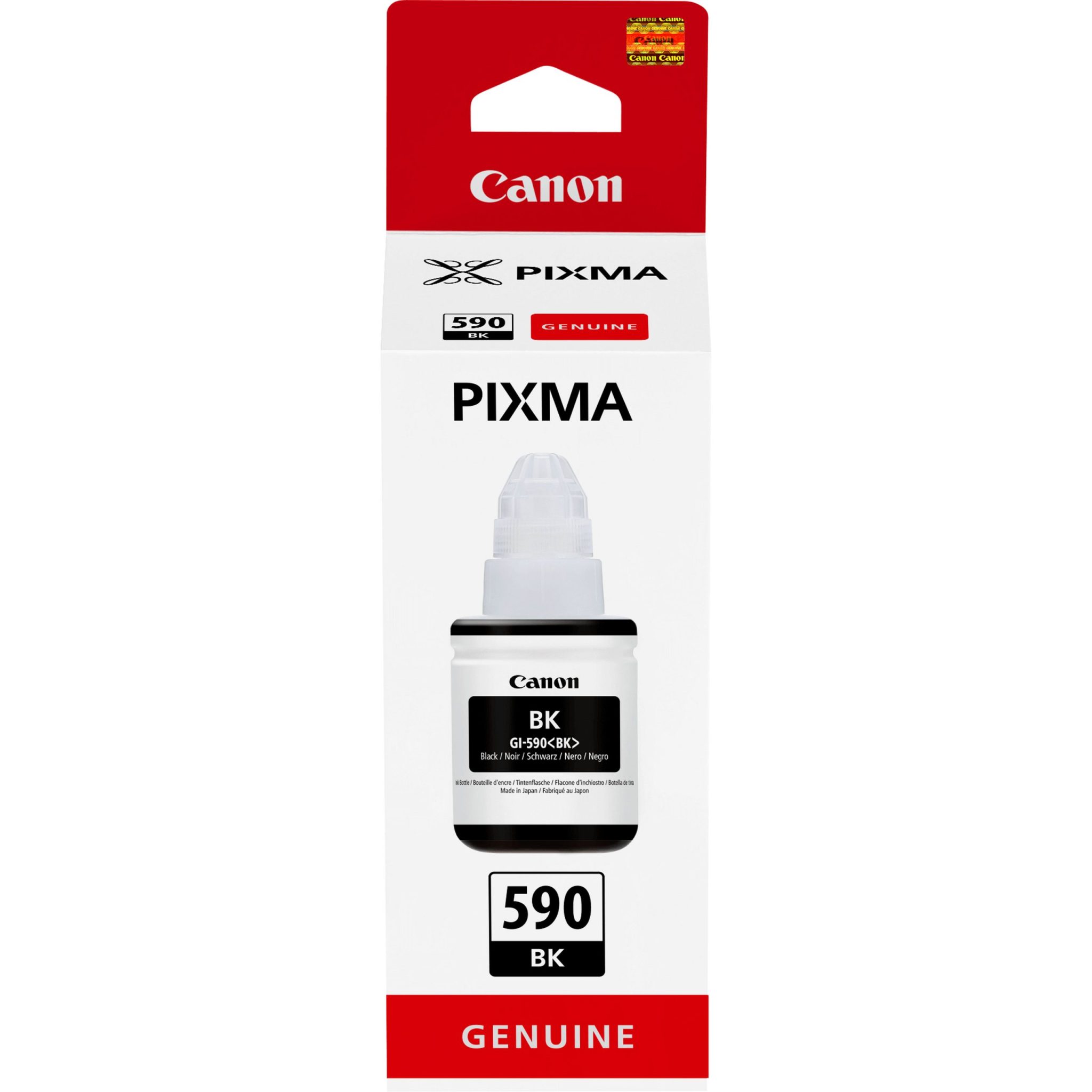 Canon Tintenflasche GI-590BK Schwarz (135ml) Canon Tintenflasche GI-590BK Schwarz (135ml)