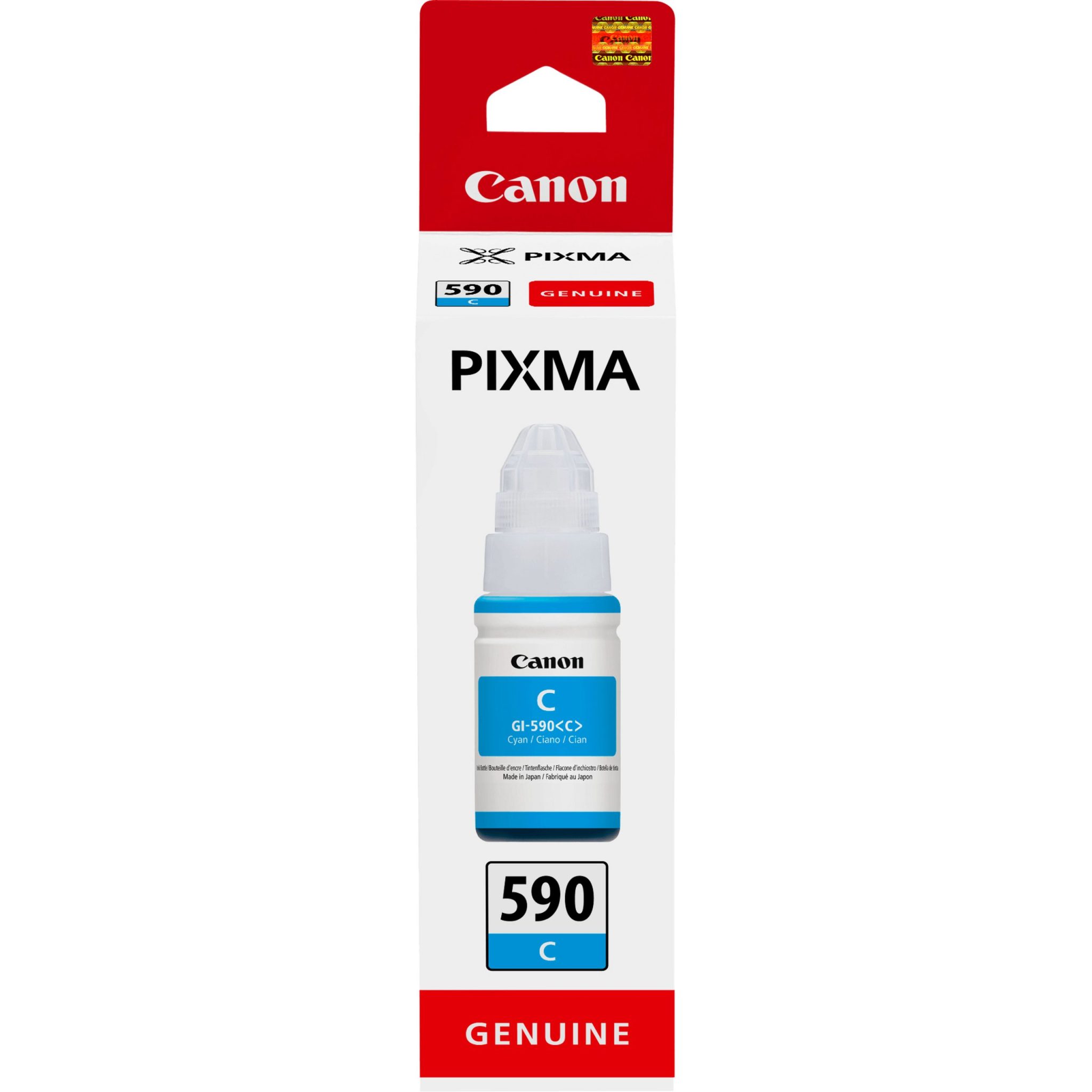 Canon Tintenflasche GI-590C Cyan (70ml) Canon Tintenflasche GI-590C Cyan (70ml)