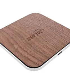 Alternative view of InLine® Qi woodcharge, wireless fast charger, 5/7,5/10W/15W, USB-C