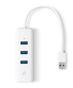 TP-Link UE330 USB 3.0 Gigabit Ethernet Adapter mit USB Hub