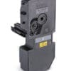 Kyocera Toner TK-5240K Schwarz (ca. 4.000 Seiten) Kyocera Toner TK-5230Y Gelb mit einer Reichweite von ca. 2200 Seiten.