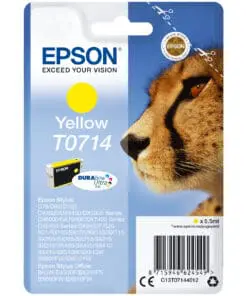 Epson Tintenpatrone T071 Gelb (5,5ml)