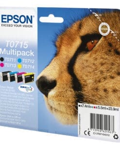 Alternative view of Epson Tintenpatronen T0715 DURABrite Multipack 4-farbig