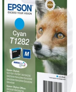 Alternative view of Epson Tintenpatrone T1282 DURABrite Ultra Cyan
