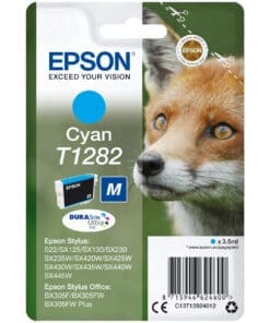 Epson Tintenpatrone T1282 DURABrite Ultra Cyan