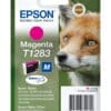 Epson Tintenpatrone T128 Magenta (3,5ml) Geld sparen mit separaten Einzelpatronen<br>Dank der Einzelpatronen von Epson brauchen Sie nur die verbrauchte Farbe zu ersetzen.<br><br>Tinten von Epson sind für Epson Drucker optimiert<br>Tinten und Papiere von Epson werden speziell zur Verwendung mit Druckern von Epson entwickelt und liefern stets optimale Ergebnisse.