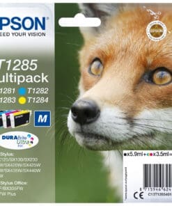 Epson Tintenpatronen T1285 DURABrite Ultra Multipack 4-farbig