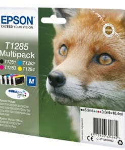 Alternative view of Epson Tintenpatronen T1285 DURABrite Ultra Multipack 4-farbig