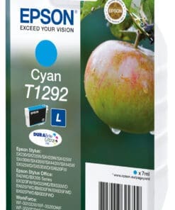 Alternative view of Epson Tintenpatrone T1292 DURABrite Ultra Cyan