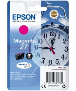 Epson Tintenpatrone 27 Magenta (ca. 3,6ml)