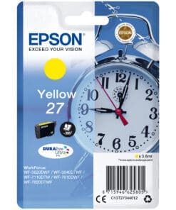 Epson Tintenpatrone 27 Gelb (ca. 3,6ml)