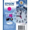 Epson Tintenpatrone 27XL Magenta (ca. 10,4ml) Diese schwarze Pigmenttinte wird zum Druck von Dokumenten auf Normalpapier verwendet und sorgt für ein gestochen scharfes Schriftbild mit langer Haltbarkeit. Mit dem 15 ml fassenden Tintentank können bis zu 300 Seiten im A4-Format gedruckt werden.