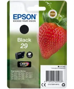 Epson Tintenpatrone 29 Schwarz (ca.175 Seiten)