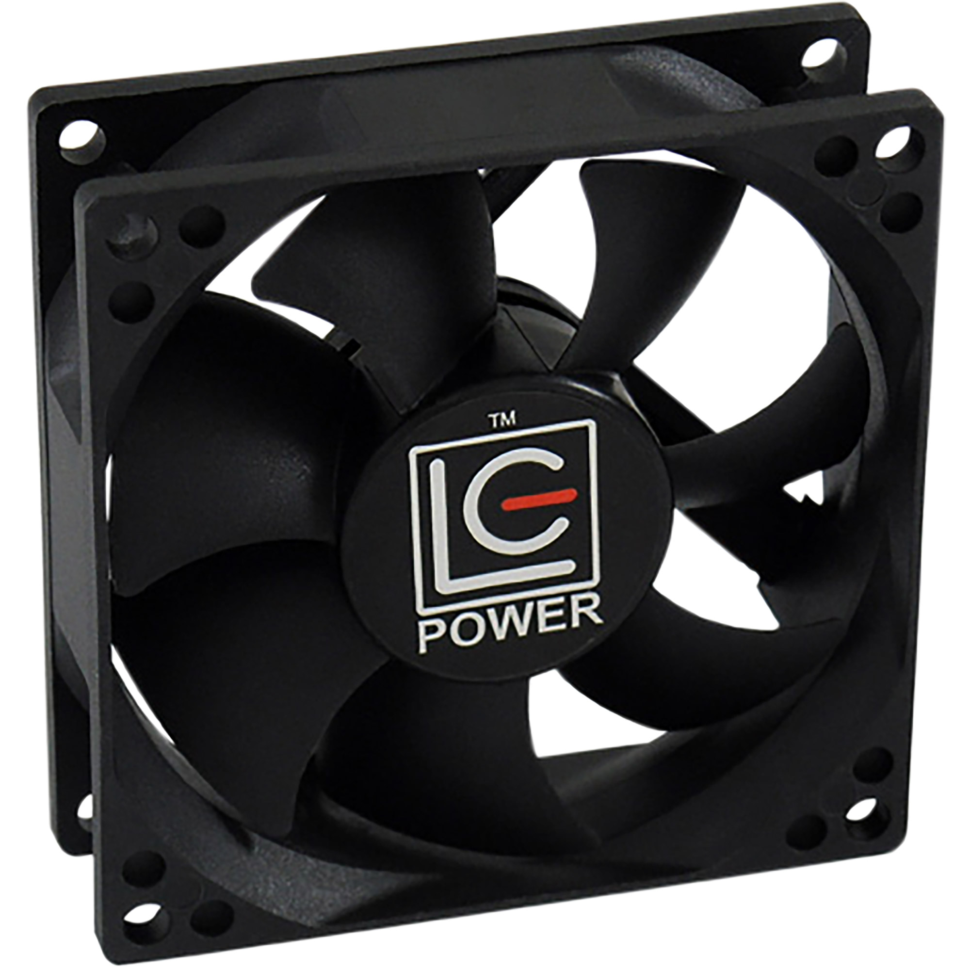 Lüfter, LC Power LC-CF-80, 80x80x25mm, Hydrolager, 4-Pin (PWM), schwarz Lüfter, LC Power LC-CF-80, 80x80x25mm, Hydrolager, 4-Pin (PWM), schwarz