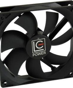 LC Power LC-CF-120 Lüfter 120x120x25mm Hydrolager 4-Pin (PWM) schwarz
