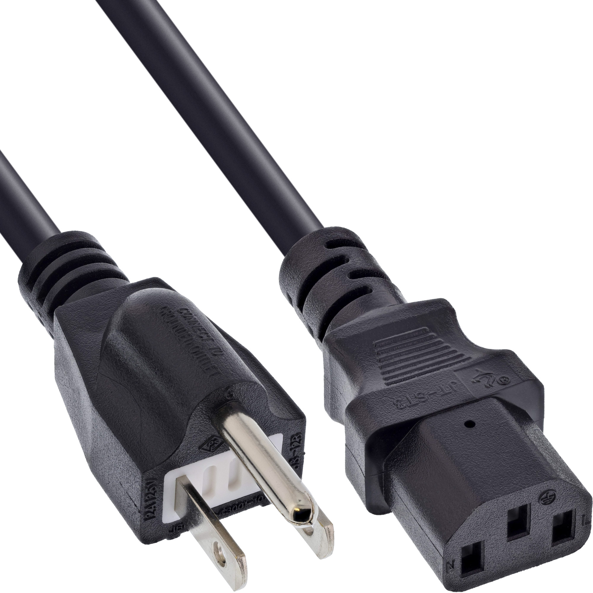 InLine® Netzkabel, Netzstecker Japan auf Kaltgerätestecker C13, 1,8m InLine® Netzkabel, Netzstecker Japan auf Kaltgerätestecker C13, 1,8m