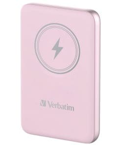 Verbatim Charge 'n' Go Lithium Polymer (LiPo) 10000 mAh Kabelloses Aufladen Pink