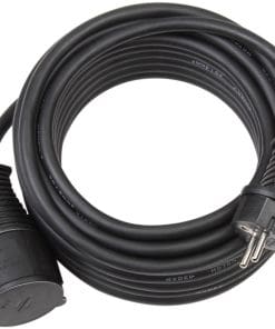 Brennenstuhl Baustellen-Verlängerungskabel IP44 10m schwarz Schuko