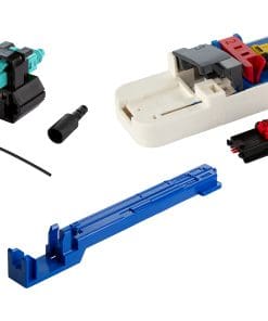 METZ CONNECT Steckerbausatz LC PC OM3/OM4 20 Stück für Adern Ø 0,25 + 0,9 mm
