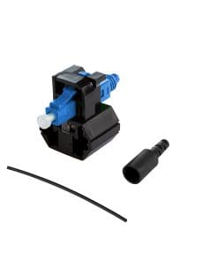 METZ CONNECT Hybrid Steckerbausatz LC UPC OS2 10 Stück für Adern Ø 0,25 + 0,9 mm