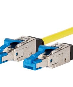 METZ CONNECT Patchkabel 40G AWG 26 1,0 m gelb