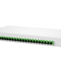 METZ CONNECT OpDAT fix Patchfeld splice 24xE2000 APC (grün), OS2, grau