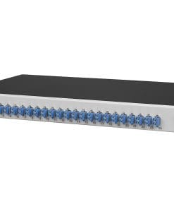 METZ CONNECT OpDAT slide Patchfeld VIK 24xLC-D (blau), OS2, grau