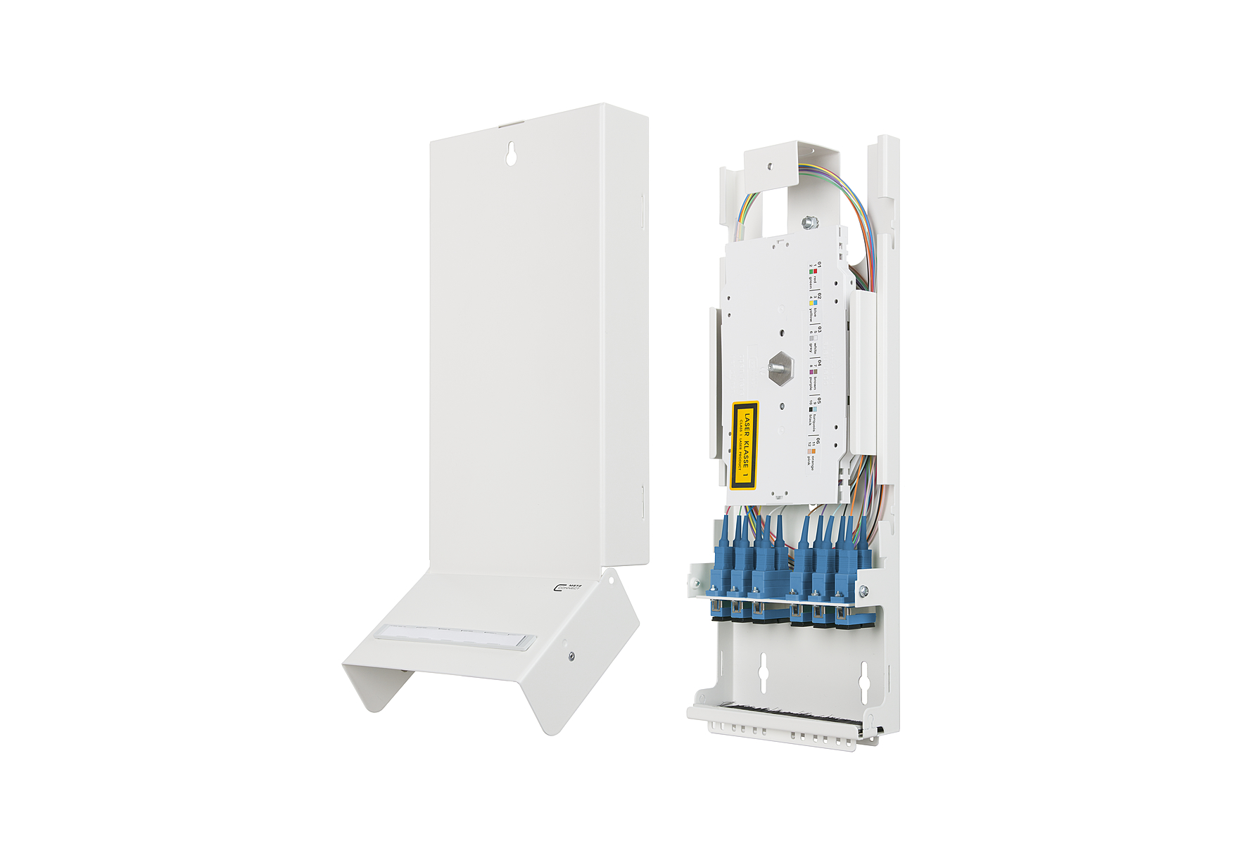 METZ CONNECT Consolidation Point splice 6xSC-D OS2 (Keramik, blau) METZ CONNECT Consolidation Point splice 6xSC-D OS2 (Keramik, blau)