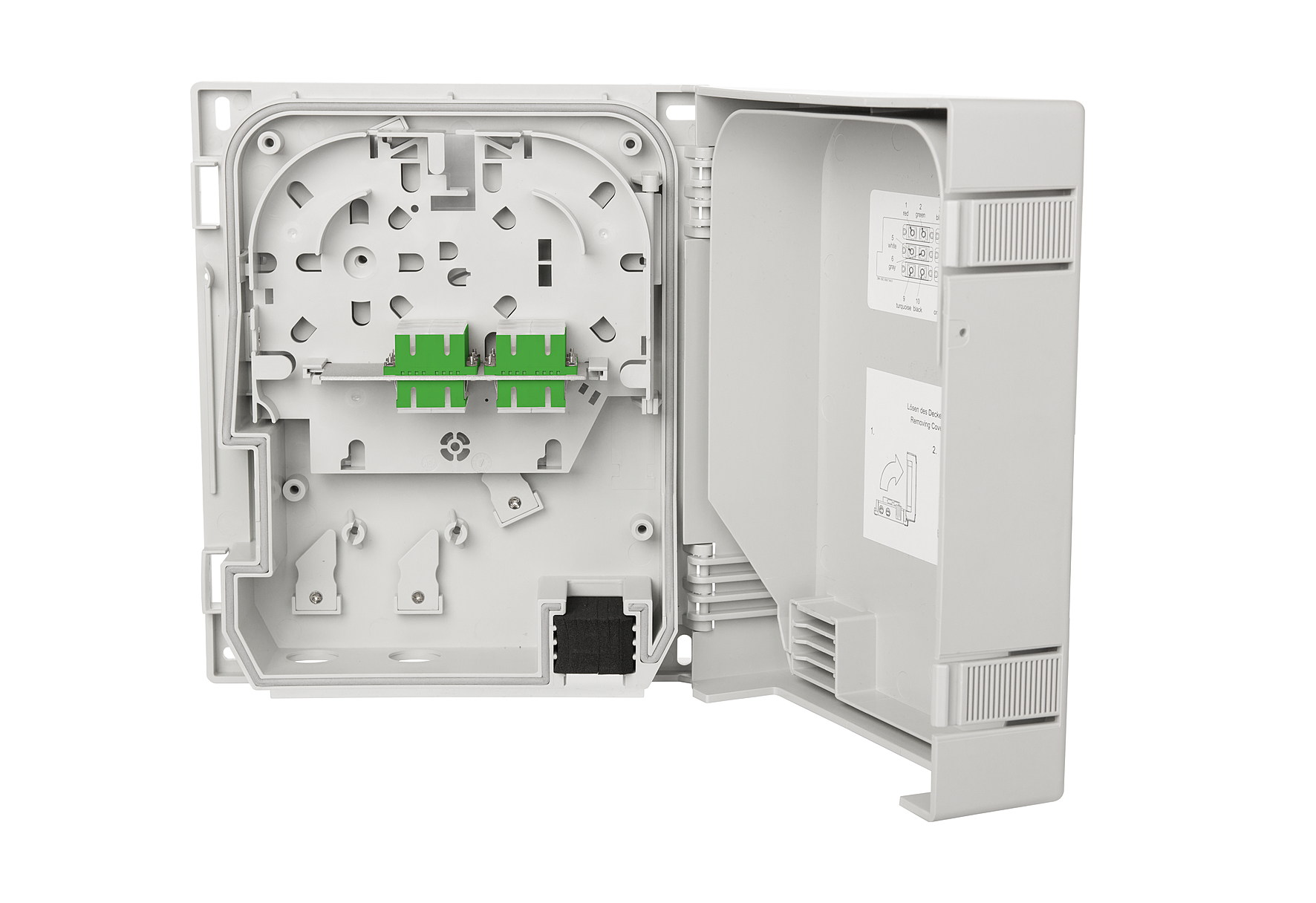 METZ CONNECT OpDAT HP 6xSC-D APC (grün) OS2 VIK, ohne Schloss, Größe S METZ CONNECT OpDAT HP 6xSC-D APC (grün) OS2 VIK, ohne Schloss, Größe S