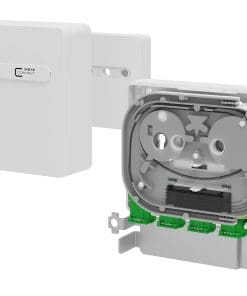 METZ CONNECT OpDAT APL Anschlussbox splice 4xSC-S APC OS2, 4 Pigtails