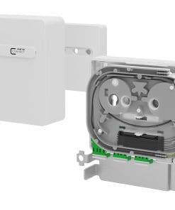 METZ CONNECT OpDAT APL Anschlussbox splice 3xLC-D APC OS2, 6 Pigtails