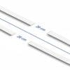 Delock Kabelbinder wiederverwendbar L 200 x B 7,2 mm 100 Stück weiß 100 Stück