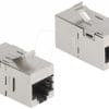 Delock Keystone Modul RJ45 Buchse zu RJ45 Buchse Cat.6A staub- und wasserdicht Outdoor