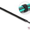 Delock Klett-Kabelbinder L 300 x B 12 mm schwarz 10 Stück