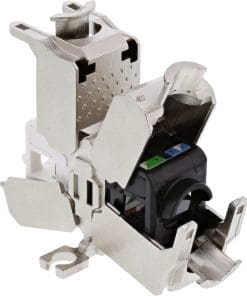 InLine® Kabelverbinder Cat.6A, mit LSA-Technik, geschirmt, schwarz – Bild 3