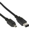 InLine® Lüfter Adapterkabel, 3pol Lüfter an 4pol Netzteil, 0,15m