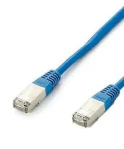 equip CU Patchkabel S/FTP 2xRJ45 Cat.6a blau 1m