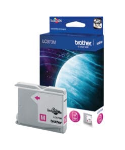 Brother Tintenpatrone LC-970M Magenta (ca. 350 Seiten)