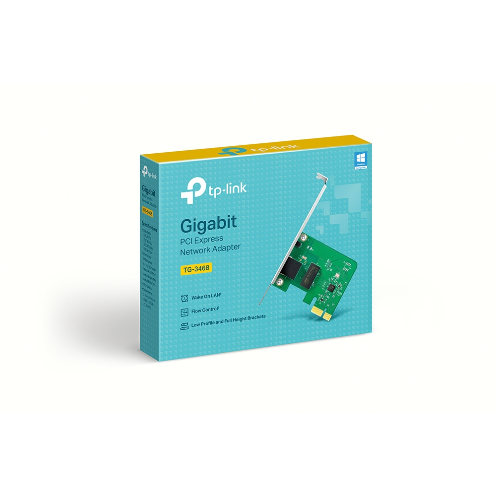 TP-Link TG-3468 Gigabit PCI-Express Netzwerkadapter TP-Link TG-3468 Gigabit PCI-Express Netzwerkadapter – Bild 2