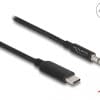 Delock Audio Stereo Kabel USB Type-C Stecker zu Klinkenstecker 3,5mm 3 Pin 1 m