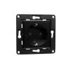 Shelly Wall Socket EU - Wandsteckdose - Schwarz DIN Rail