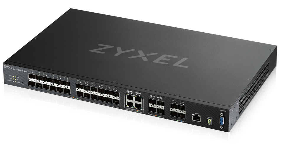 ZyXEL XGS4600-32F Switch 32-Port L3 mgd 24 Port + 4x 10G ZyXEL XGS4600-32F Switch 32-Port L3 mgd 24 Port + 4x 10G