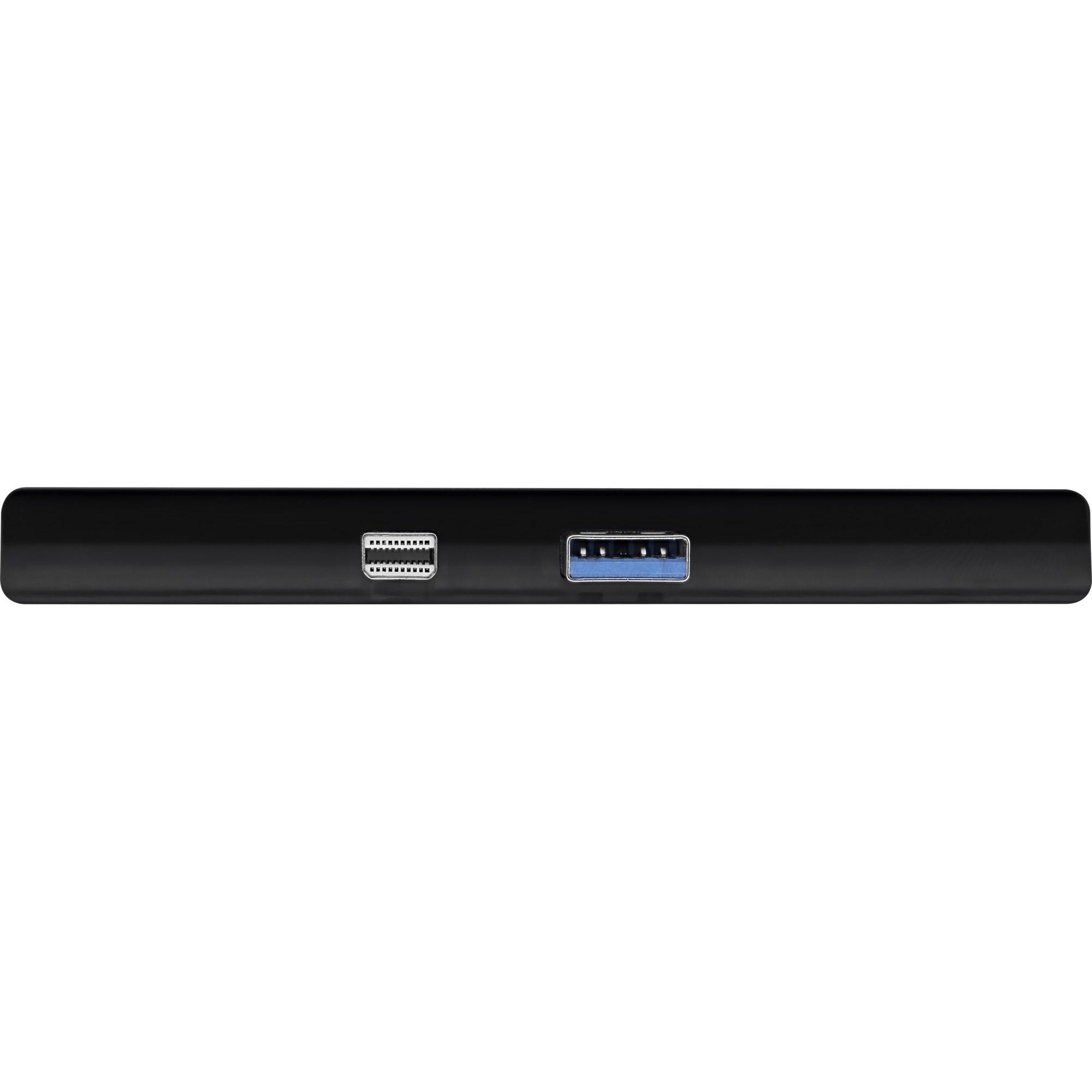 InLine® MultiHub, Surface Pro 4/5/6, 3-Port USB 3.2 Typ-A Buchse, HDMI 4K, Cardreader, schwarz InLine® MultiHub, Surface Pro 4/5/6, 3-Port USB 3.2 Typ-A Buchse, HDMI 4K, Cardreader, schwarz – Bild 5