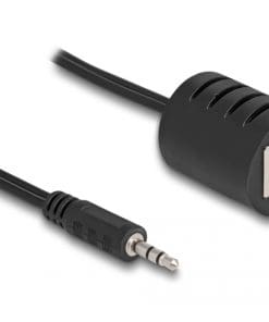 Delock Stereo Audio Extender RJ45 Buchse zu 3,5 mm Klinkenstecker Cat.5