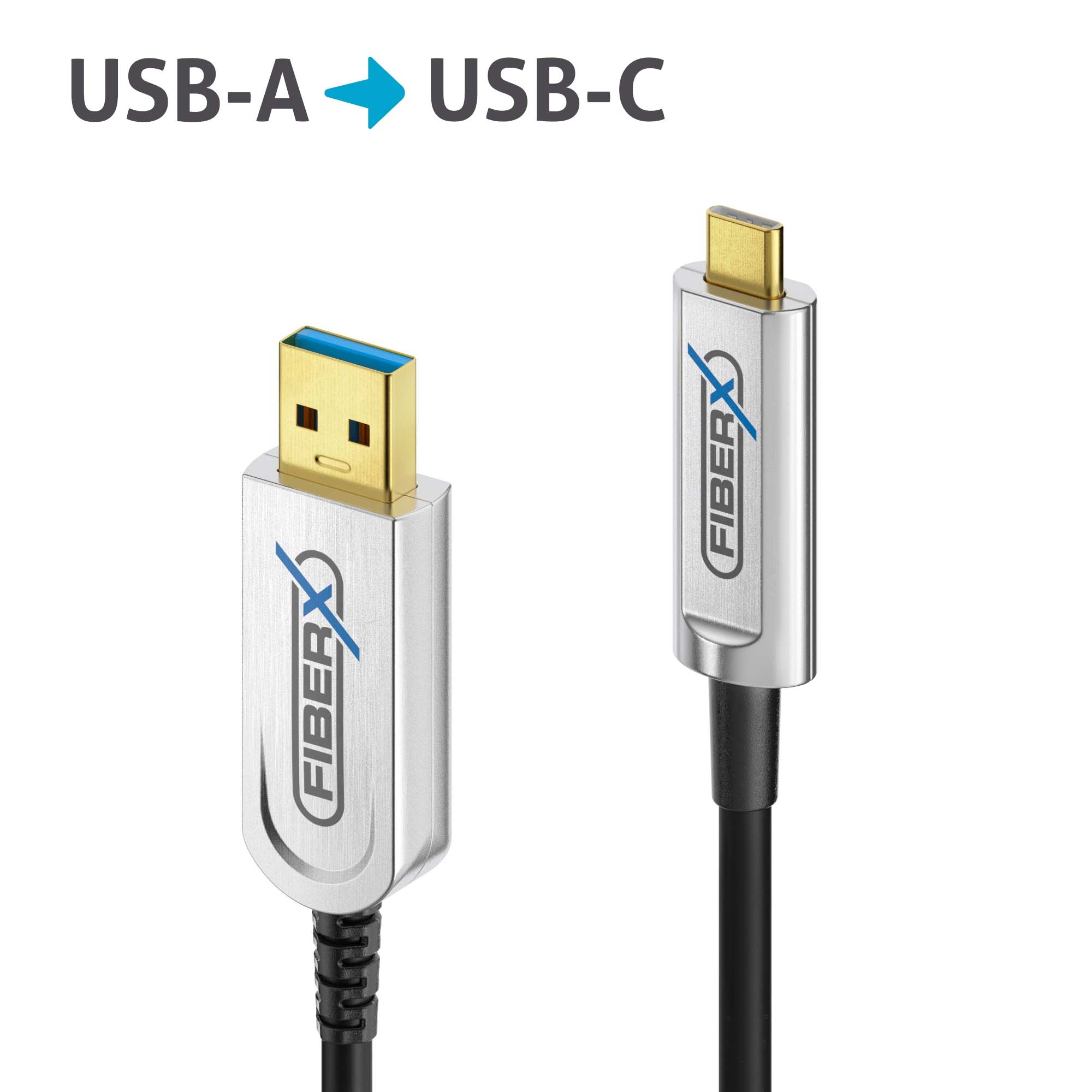 PureLink FiberX Serie - USB 3.1 Glasfaser Kabel - USB-A USB-C - 7.5m PureLink FiberX Serie - USB 3.1 Glasfaser Kabel - USB-A USB-C - 7.5m