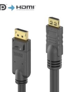 PureLink DisplayPort zu HDMI Kabel 4K - PureInstall 3,00m