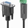 PureLink PureTools - RS232 Kabel - 9 pin D-Typ/3 pin Phoenix+DIP Switch, 1,5m