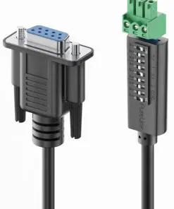 PureLink PureTools - RS232 Kabel - 9 pin D-Typ/3 pin Phoenix+DIP Switch, 1,5m