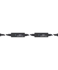 Alternative view of InLine® USB 3.2 Gen.1 Aktiv-Kabel, USB-C Stecker an USB-C Stecker, schwarz, 10m